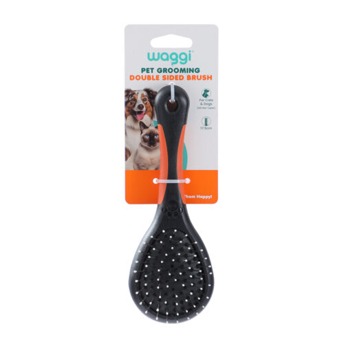 DOUBLE SIDED GROOMING BRUSH